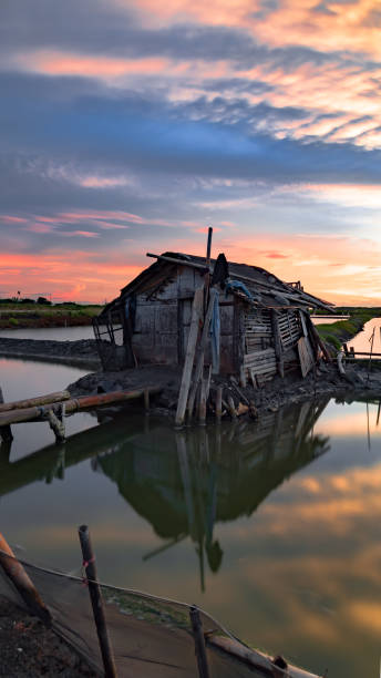 istock Refflection of the duck hut 1008870506