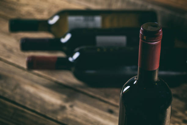 istock Red wine bottle, wine bottles collection 1008876482