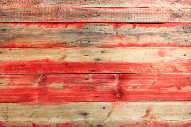 istock Light brown and red wood 1008884744