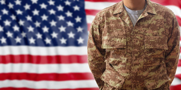 istock Soldier in a USA military uniform 1008917118