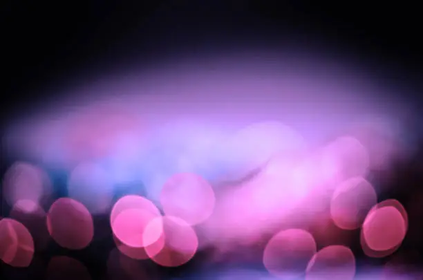 Photo of Defocused concert lighting. Blur background abstract festival