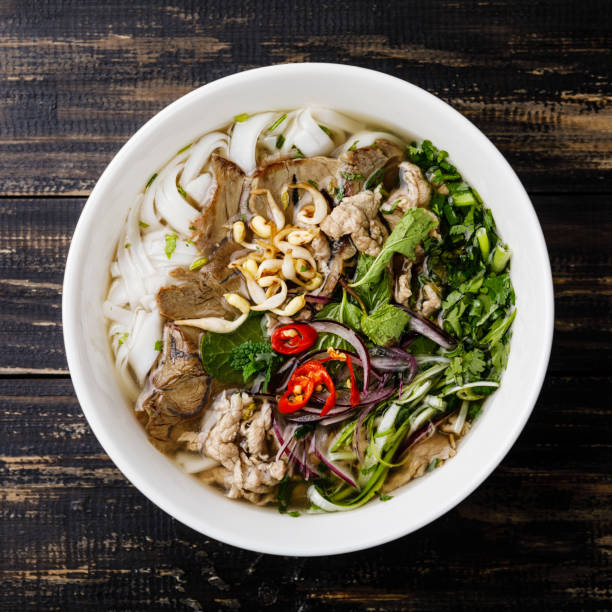 istock Pho Bo vietnamese Soup with beef 1008930030