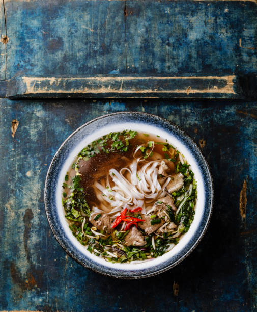 istock Pho Bo vietnamese Soup with beef 1008930148