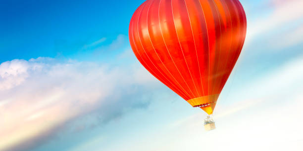 istock Beautiful balloon in the sky 1008961044