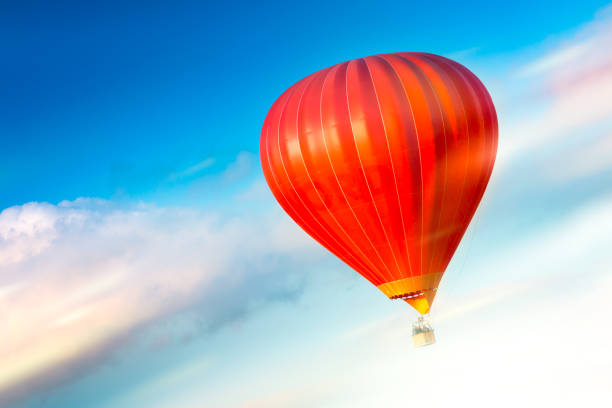 istock Beautiful balloon in the sky 1008961066