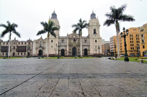 istock The Basilica Cathedral of Lima, Peru 1008994574