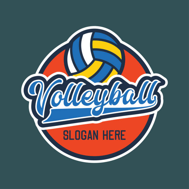 Volleyball Logo Stock Illustrations, Royalty-Free Vector Graphics ...