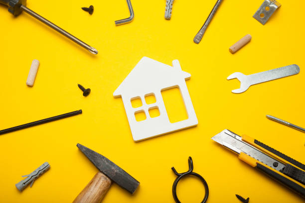 istock House repair concept, do it yourself. Renovation, construction 1009080622