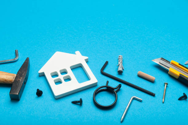 istock House repair concept, do it yourself. Renovation, construction 1009080638