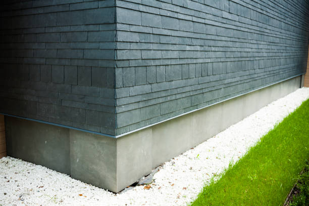 istock Modern finishing materials in construction. Facing tile on the facade 1009119048