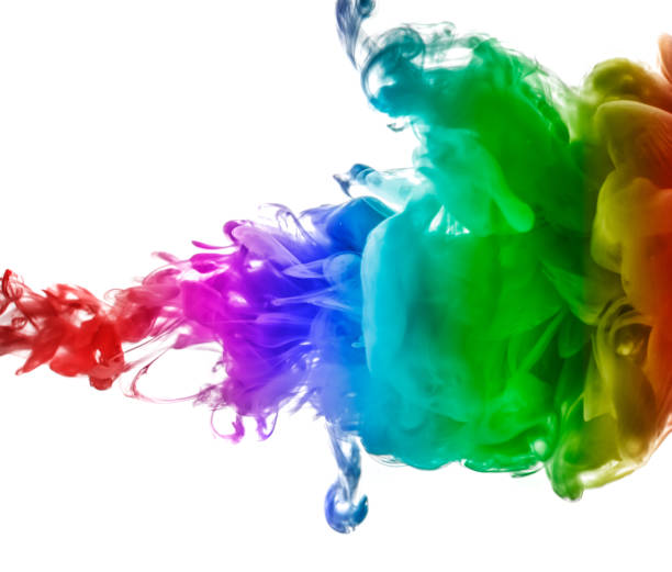 istock colorful dye in water on white background 1009129352