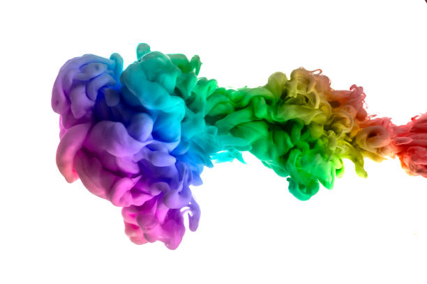 istock colorful dye in water on white background 1009129880