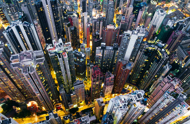 istock Hong Kong aerial view 1009137424