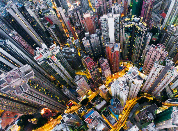 istock Hong Kong aerial view 1009137542