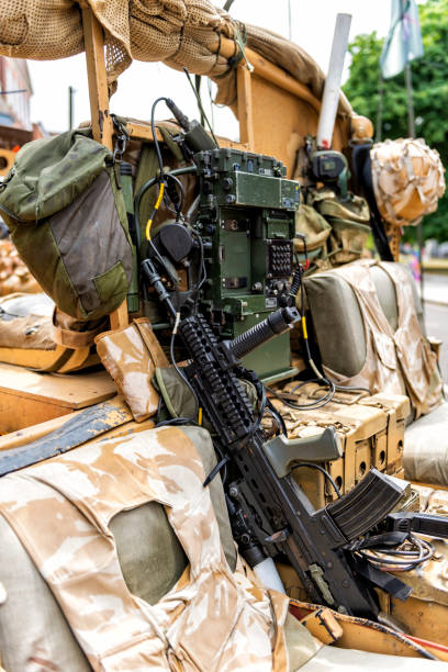 istock Combat Ready Military Personnel Carrier Interior 1009140294