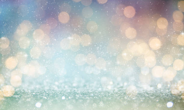 istock Abstract Light Bokeh Background. Winter holidays background. 1009147676