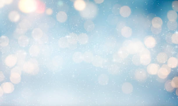istock Abstract Light Bokeh Background. Winter holidays background. 1009152486