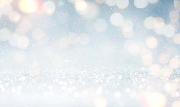 istock Abstract Light Bokeh Background. Winter holidays background. 1009154874