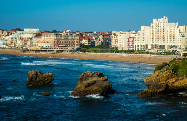 istock View of the Grande Plage 1009159936