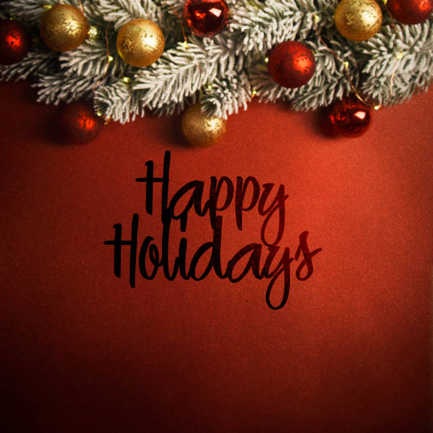 istock Happy Holidays, Christmas and New Year background 1009172002