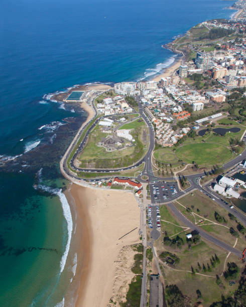 istock Nobbys Beach aerial view Newcastle Australia 1009186308