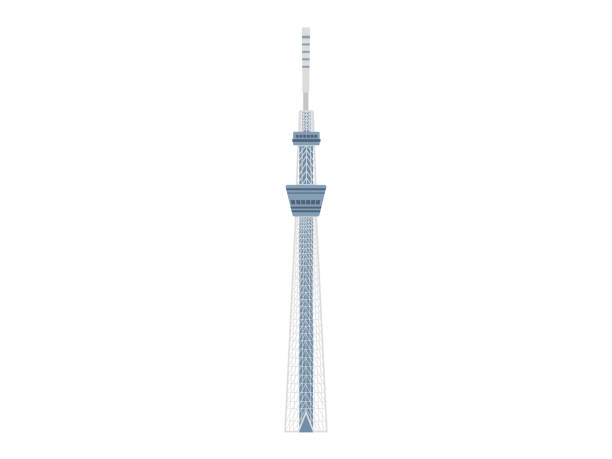 ilustrații de stoc cu turnul ilustrațiilor - tokyo skytree