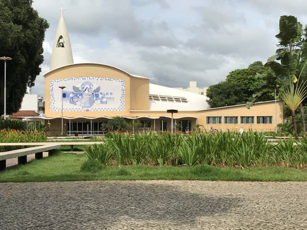 istock Modernist Church - Cataguases 1009248942
