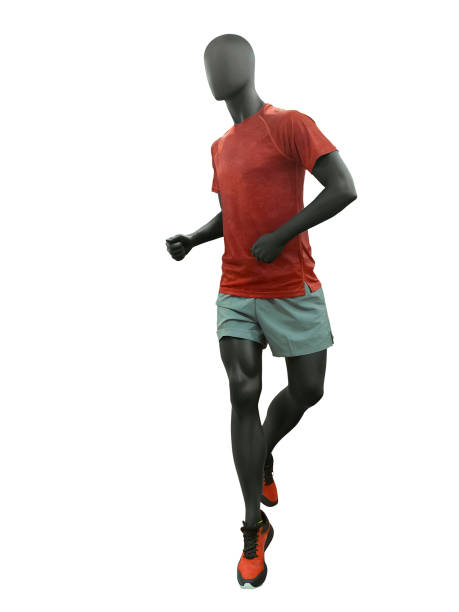 istock Running male mannequin. 1009279208