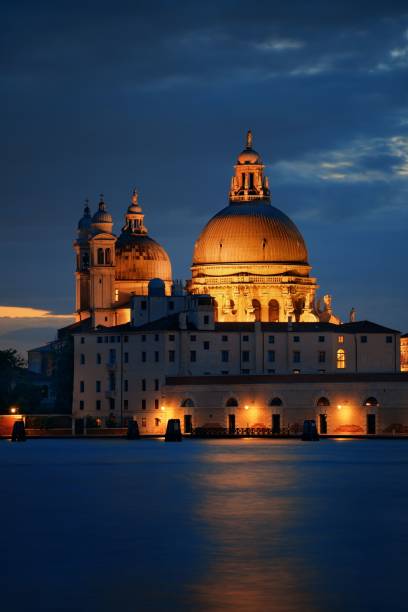 istock Venice Grand Canal at night 1009286730