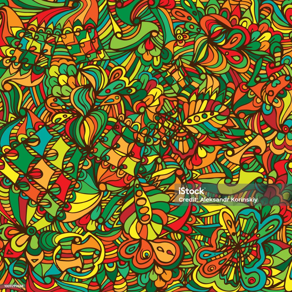 Free Psychedelic Pattern Psychedelic Pattern Stock Illustration - Download Image Now - Flower ...