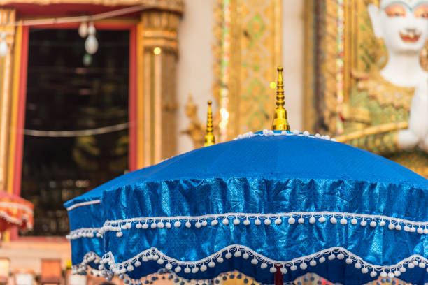 Ordination ceremony in buddhist change man to monk