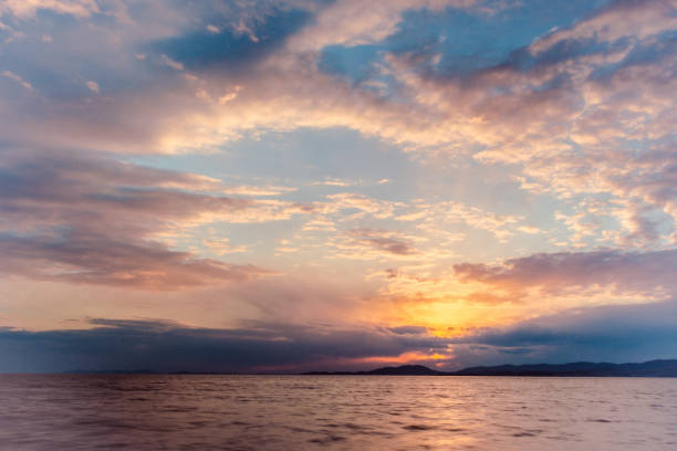 istock Dawn on the sea in summer. 1009322140