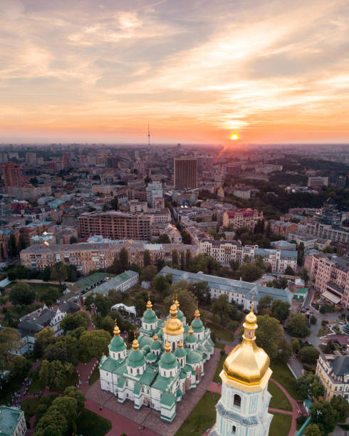 istock St. Sophia Cathedral at sunset in Kiev, Ukraine 1009333812