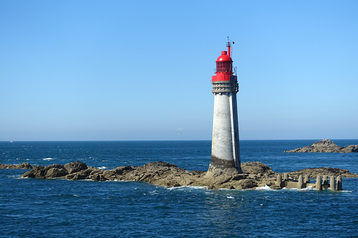Lighthouse near St Malo in northern France