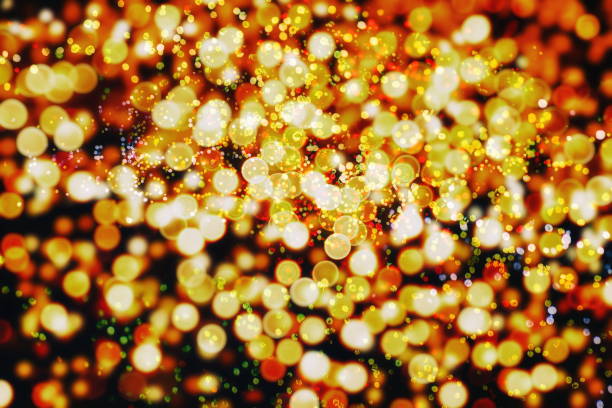 istock Abstract Festive background. Glitter vintage lights background with lights defocused. Christmas and New Year feast bokeh background with copyspace. 1009340064