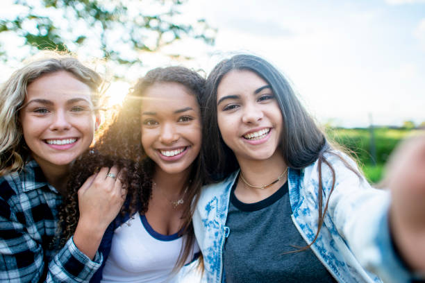 istock Girls Taking A Picture Together 1009345290