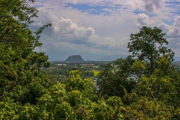 mountain Viewpoint on the southern tip of Thailand.