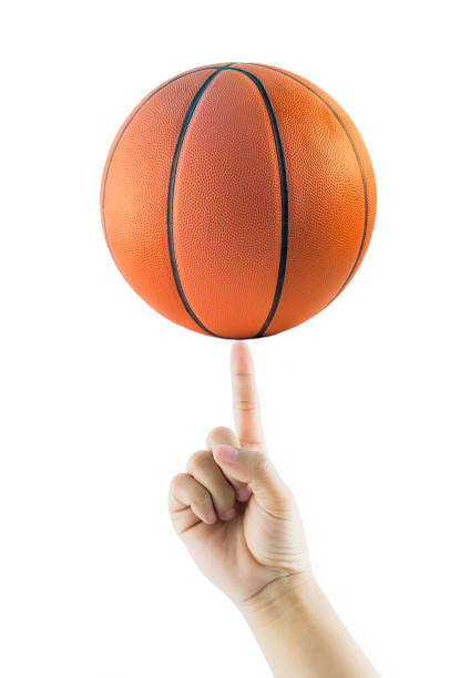 istock Hand Spinning Basket Ball or Basketball 1009376142
