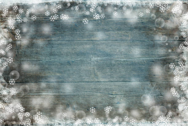 istock Christmas background with wooden boards 2d 1009386630