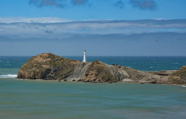 istock Stunning lighthouse on the rock scenery 1009387212