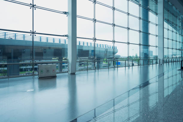 istock Airport terminal in modern city 1009409538