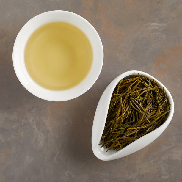 istock Cup of green tea 1009414204