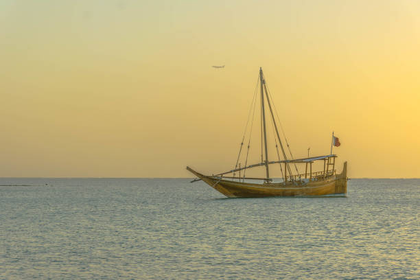istock Early Morning at Souq Wakra Beach, Doha Qatar 1009428268