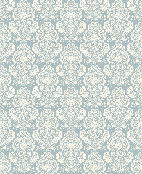 istock Seamless background baroque style. Vintage Pattern. Retro Victorian. Ornament in Damascus style. Elements of flowers, leaves. 1009430910