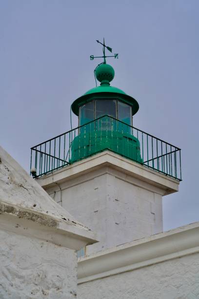 istock white-green top of a beacon 1009438948