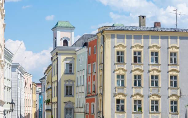 istock Historic house facades in Passau 1009452266