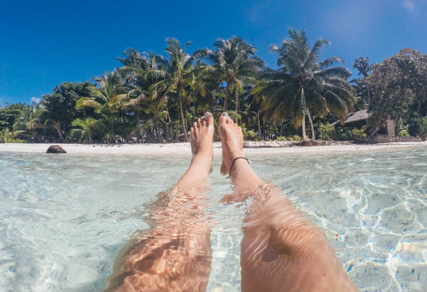 istock Girl enjoying on tropical island 1009452412
