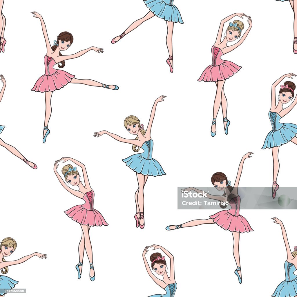 Ilustración de Vestidos De Ballet Danza De Patrones Sin Fisuras Con Linda  Bailarina En Tutú y más Vectores Libres de Derechos de Bailar - iStock