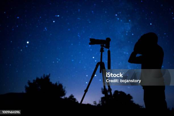 Astral Photographer Stock Photo - Download Image Now - Adult, Adventure, Aspirations