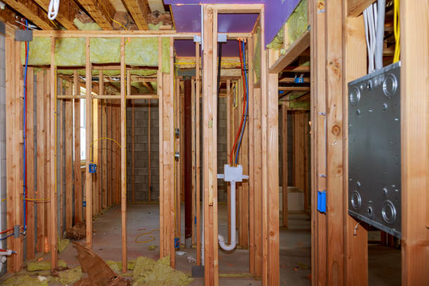 istock New Construction Wood Home Framing Abstract. 1009464634
